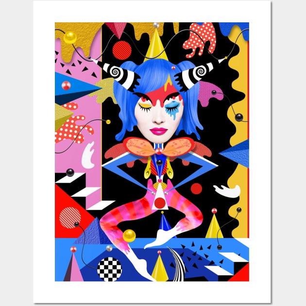 POP ART DIVA Wall Art by VALENTINA BROSTEAN